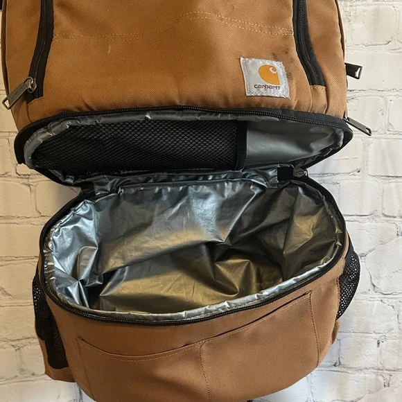 Carhartt Men's Tan Backpack with Black Accents - Picture 5 of 6